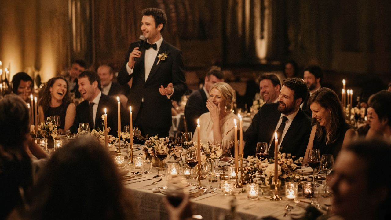 7:15 pm, the toast